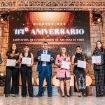 Gran celebración de aniversario de ANFACH en Iquique con reconocimientos y entrega de títulos