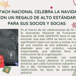 ANFACH NACIONAL CELEBRA LA NAVIDAD CON UN REGALO DE ALTO ESTÁNDAR PARA SUS SOCIOS Y SOCIAS